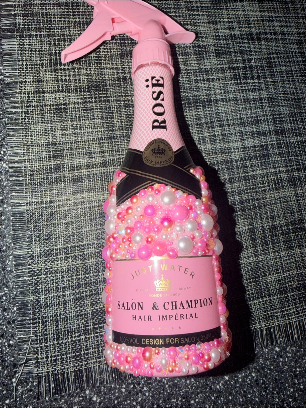 Pink Salon & Champagne Hair Spray - Pink
